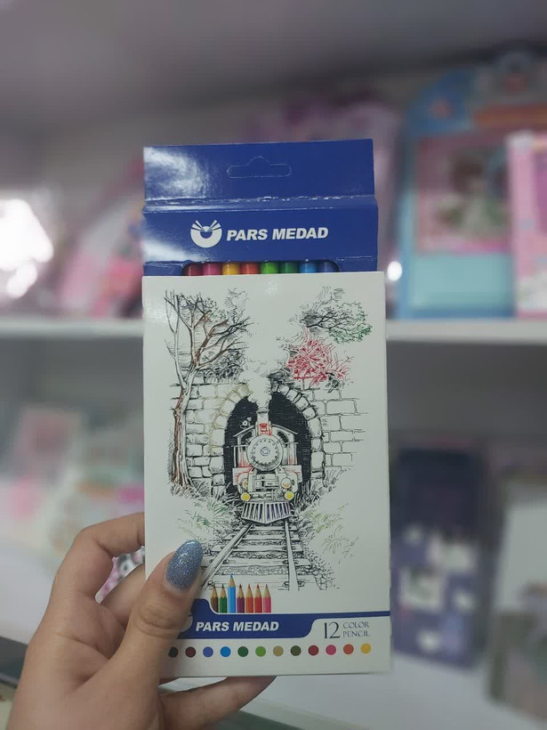 مداد رنگی پارس مداد