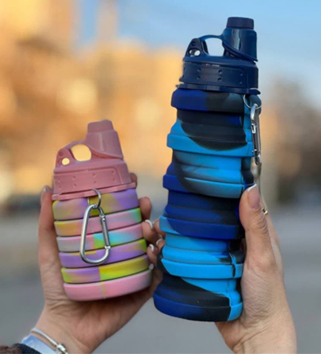 قمقمه سیلیکونی تاشو