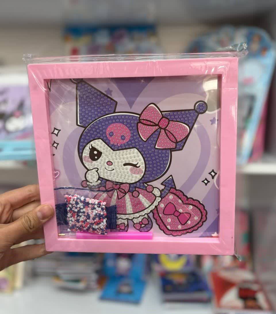 نقاشی الماسی قاب دار