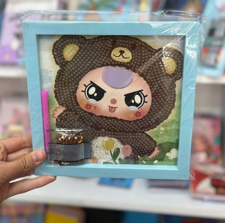 نقاشی الماسی قاب دار