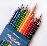 مداد رنگی 12 رنگ جعبه مقوایی